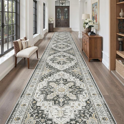 Madane Hallway Runner Rug 3x18 Washable Kitchen Runners 18ft, Soft Low-Pile - Image 3