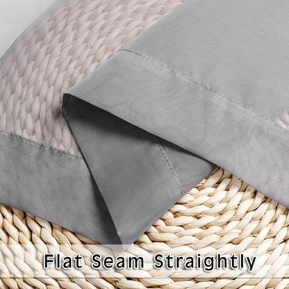 2 Panels Sheer Curtains 63 Inches Long Rod Pocket Light Weight Soft Voile - Image 5