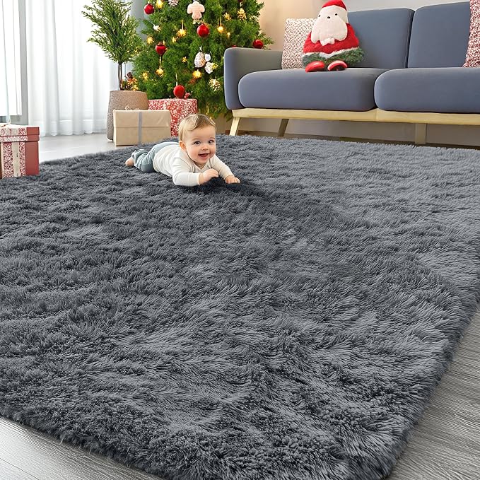 OLANLY 8x12 Machine Washable Large Area Rugs by OLANLY
