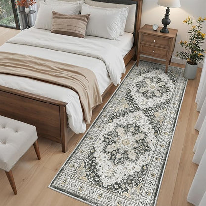 Madane Hallway Runner 3x8, Kitchen Rugs Washable Entry Rug, Soft Low-Pile - Image 4