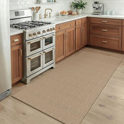 KOZYFLY Boho Rugs for Entryway 3x5 ft Washable Area Rug Non Slip Rubber Backed - Image 3
