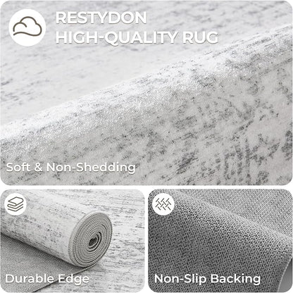 2x12 Runner Rug Non Slip, Washable Hallway Runner Rug, Laundry Room, Soft - Image 7