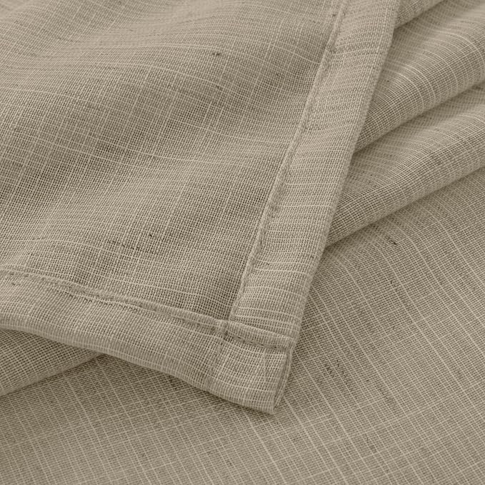 BGment Camel Linen Curtains 63 Inches Long - Image 9