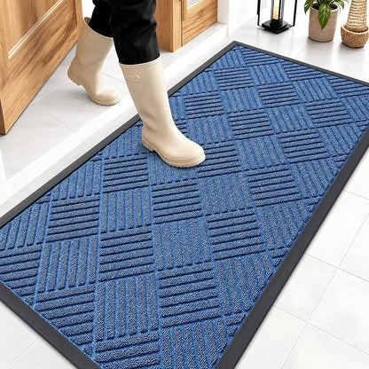 OLANLY Front Door Mat Outside Entrance 47x23, Waterproof Heavy-Duty Doormat | by OLANLY