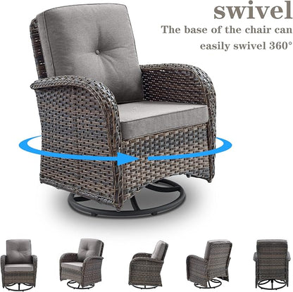 Belord 6 Piece Patio Conversation Sets - Image 5