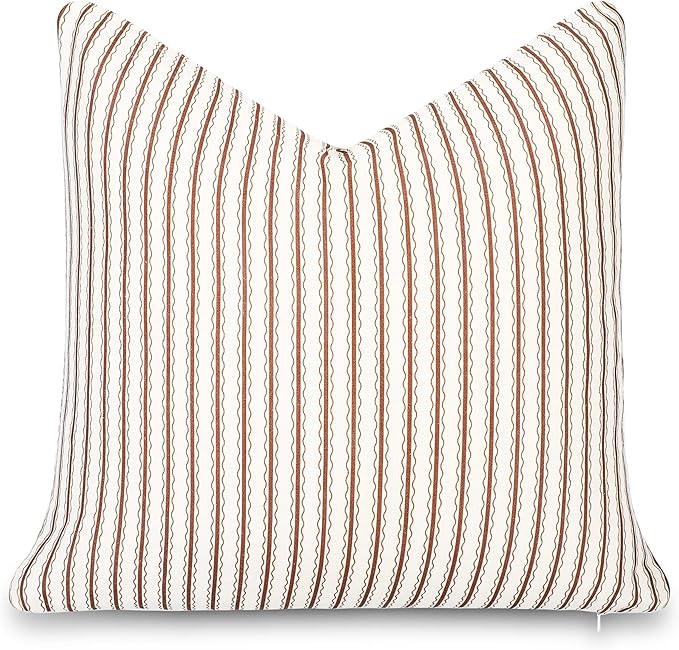 Crumbs Home Modern Farmhouse California Casual Indoor Outdoor Throw Pillow Cover by CRUMBSHOME