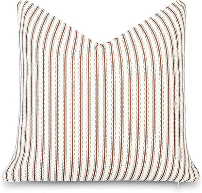 Crumbs Home Modern Farmhouse California Casual Indoor Outdoor Throw Pillow Cover by CRUMBSHOME