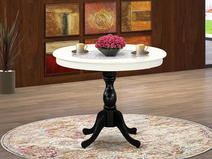 East West Furniture AMT-LBL-TP Antique Modern Kitchen Table - Image 2