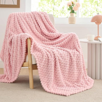 BEDELITE Pink Large Throw Blanket - Image 9