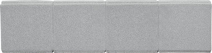Meridian Furniture 118Grey-S120 Ollie Collection Modern | Contemporary Modular - Image 4