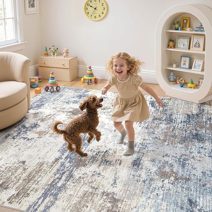 UERMEI 10x12 Area Rug Living Room Rugs - Image 6