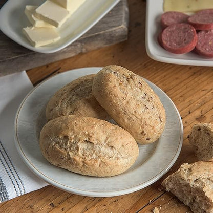 Carlisle FoodService Products Grove Reusable Plastic Plate Appetizer Plate with Rim for Home and Restaurant, Melamine, 7 Inches, Buff, (Pack of 12)