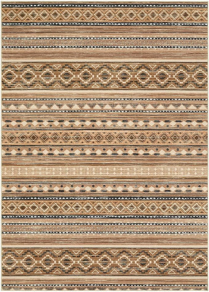 cotiled Boho 9x12 Area Rug for Living Room: Large Moroccan Washable Rug | Solve - Image 9