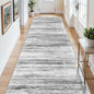 4x9 Wide Washable Runner Rug: Easy-to-Clean Runners Grey | Stain & Water by WIEVEDENS