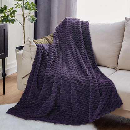 EXQ Home Fleece Throw Blanket for Couch or Bed - Image 3
