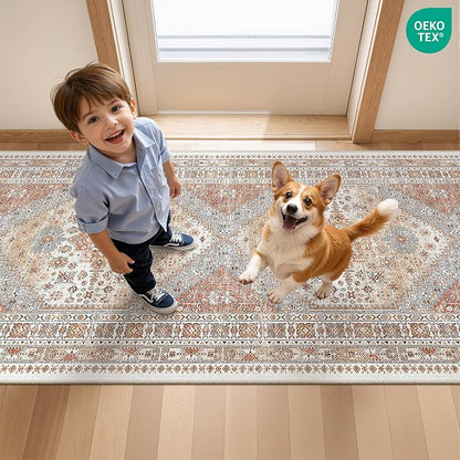Washable Runner Rug 2.5x16, Non-Slip Long Kitchen Rugs, Soft Hallway Runner - Image 7