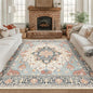 RELEANY Washable Area Rug, Square 8'x8', Water Repellent, Pet Friendly by RELEANY