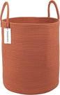 XUANGUO Cotton Rope Laundry Basket Hamper by XUANGUO