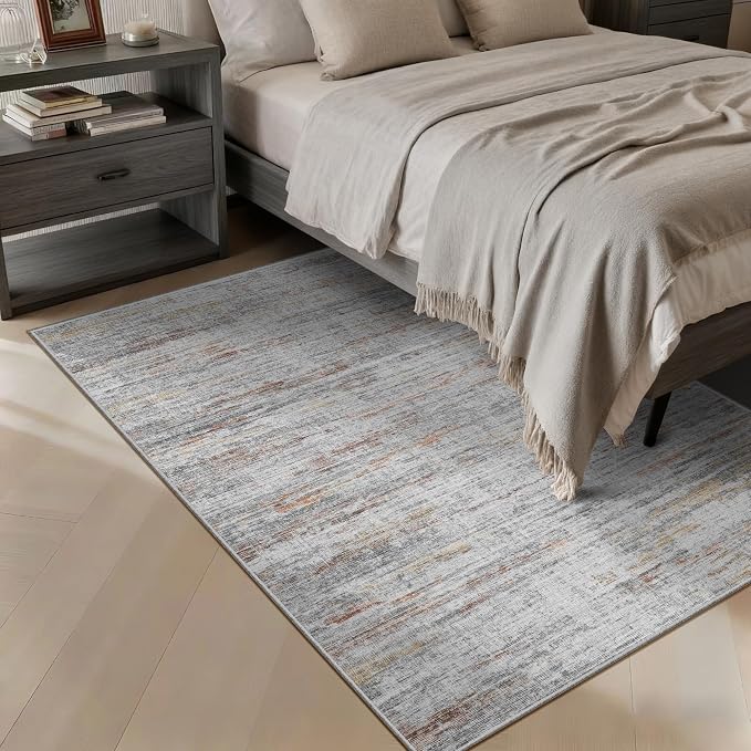 Washbale Rugs 3x5 Ultra Soft Area Rug, Non Slip Indoor Entryway Rugs, Stain - Image 6