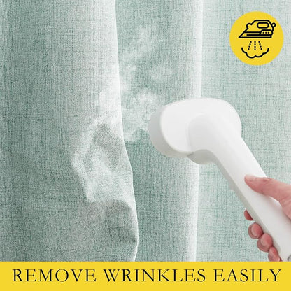 NICETOWN 100% Absolutely Blackout Linen Curtains - Image 7