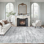 Soalmost 10x12 Area Rugs for Living Room Washable Rug Non-Slip Grey | Large by Soalmost