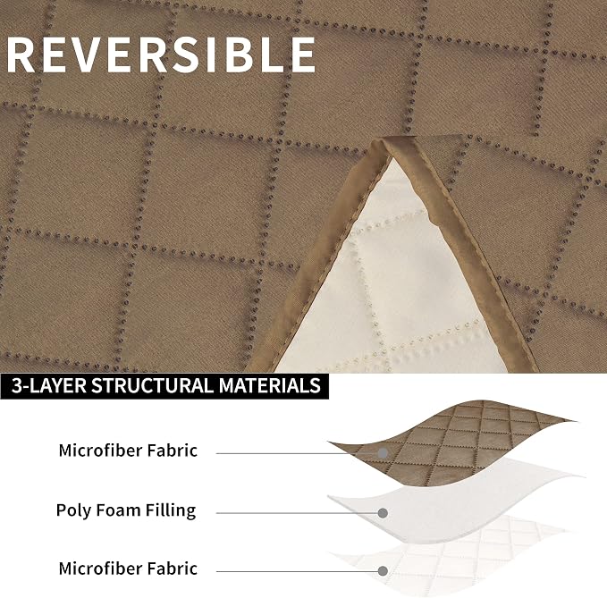 Easy-Going Recliner Sofa Cover, Reversible Couch Cover - Image 5
