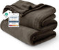 Bedsure GentleSoft Fleece Throw XL Blanket Brown by Unknown