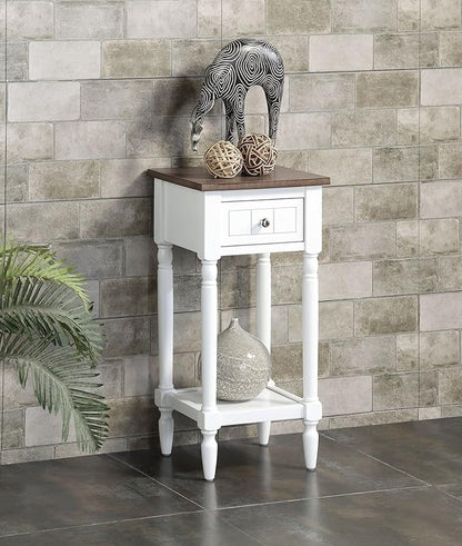 Convenience Concepts French Country Khloe 1 Drawer Accent End Table 14" - Image 2