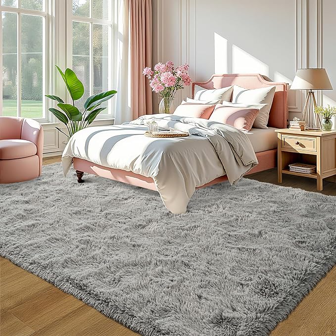 LOCHAS Area Rugs Fluffy Living Room Carpets - Image 3