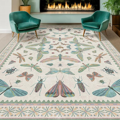 Sage Green Rugs for Bedroom Under Bed - Image 6