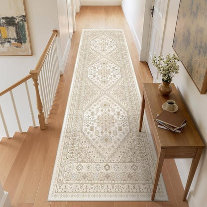 2'6 x 8' Runner Rug Non Slip, Washable Kitchen Rugs, Nursery Room, Soft Runner - Image 8