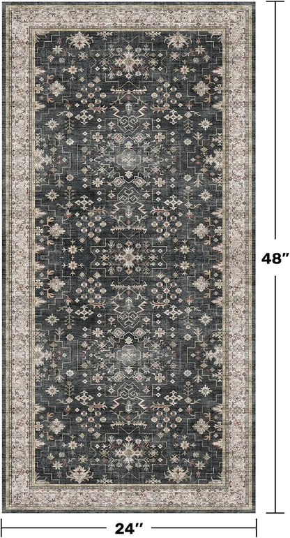 2x4 Entryway Runner Rugs, Small Runners - Image 2