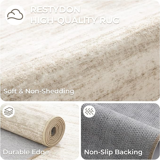 3x10 Runner Rug Non Slip, Washable Hallway Runner Rug, Laundry Room, Soft - Image 7