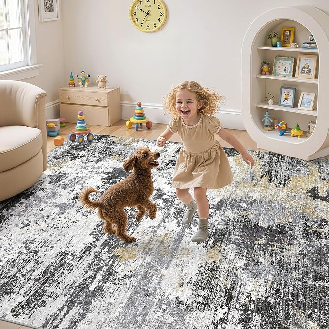 UERMEI 5x7 Area Rug for Living Room - Image 4