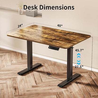 BIZUM 40x24 Inch Electric Standing Desk - Image 3