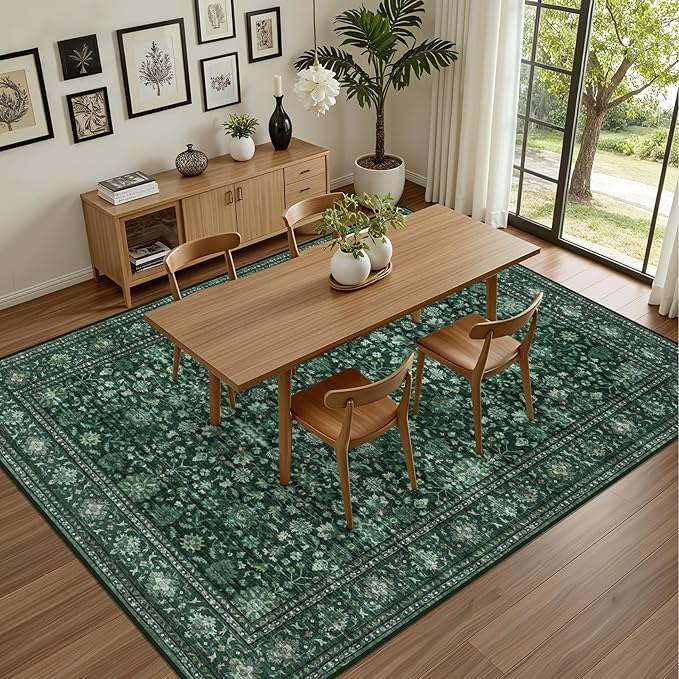9x12 Area Rugs Living Room: Washable Rug - Image 5
