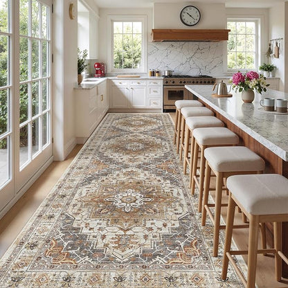 Madane 4x12 Wide Hallway Runner Rug Washable - Image 2