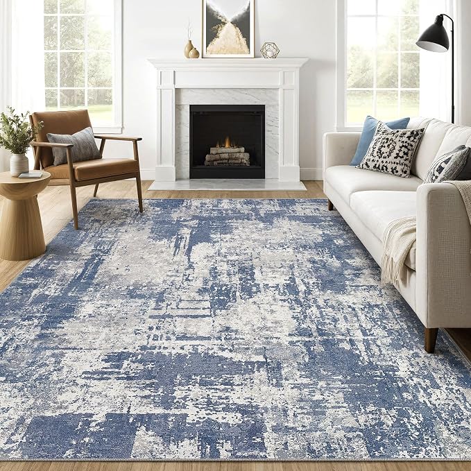 LOONGRUG 7x10 Area Rug Washable Large Neutral Modern Living Room Rugs | by LOONGRUG