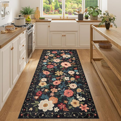 DUKINO 3x7 Kitchen Runner Rug, Washable Rug - Image 4