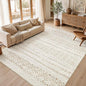 cotiled Boho 8x10 Area Rugs for Living Room: Large Moroccan Washable Rug | by COTILED