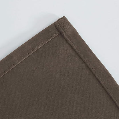 Chocolate Brown Thermal Blackout Curtains/52 x 72 Inch/Set of 2 Panels Room - Image 7