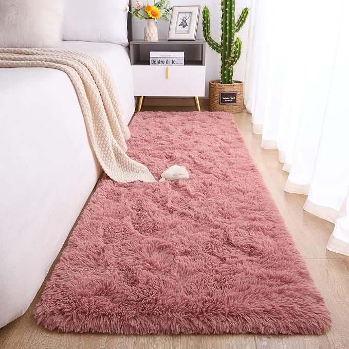 Chicrug Soft Runner Rug for Bedroom Living Room Plush Fluffy Rug 2x8 | Shag by ChicrugHomeDecor