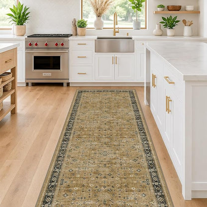 Washable Natural Sage 2x10 Entryway Long Runners - Image 3