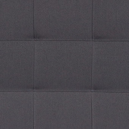 Flash Furniture Bedford Tufted Upholstered Twin Size Headboard in Dark Gray - Image 10