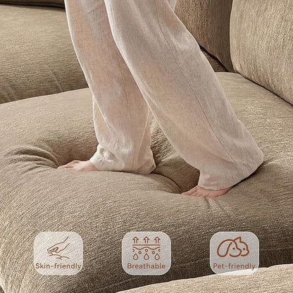 Ihanherry Cloud Sectional Couches - Image 6