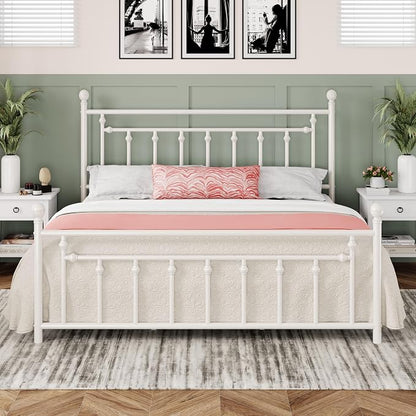 Allewie 14 Inch King Size Metal Platform Bed Frame by Allewie