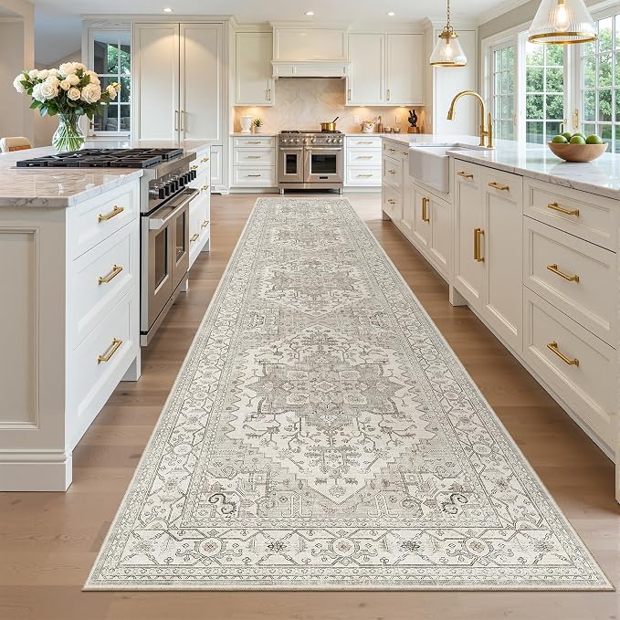 Madane Hallway Runner Rug 3x16 Washable Kitchen Runners Long, Soft Thin - Image 3
