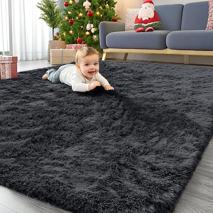 OLANLY 7x11 Machine Washable Large Area Rugs by OLANLY