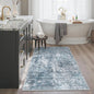 Soalmost Abstract 3x4 Rugs, Small Washable Area Rug by Soalmost