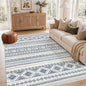 cotiled 6x9 Area Rugs for Living Room: Boho Washable Rug for Dining Room | by COTILED